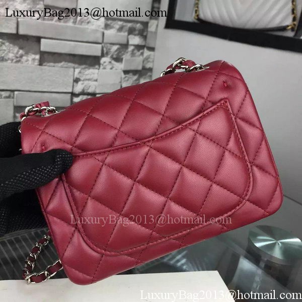 Chanel Classic Flap Bag Original Sheepskin Leather A5171 Burgundy