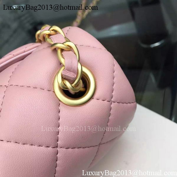 Chanel Classic Flap Bag Original Sheepskin Leather A5171 Pink