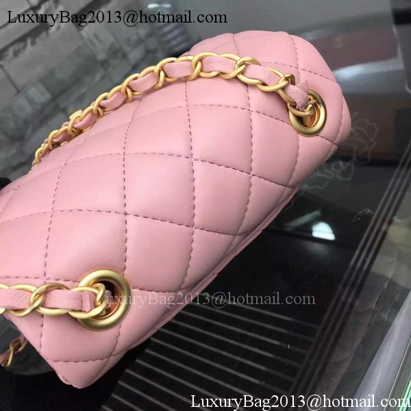 Chanel Classic Flap Bag Original Sheepskin Leather A5171 Pink