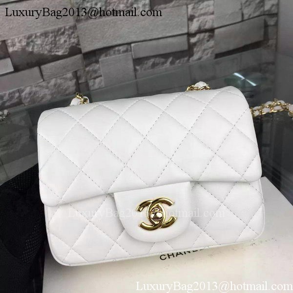 Chanel Classic Flap Bag Original Sheepskin Leather A5171 White