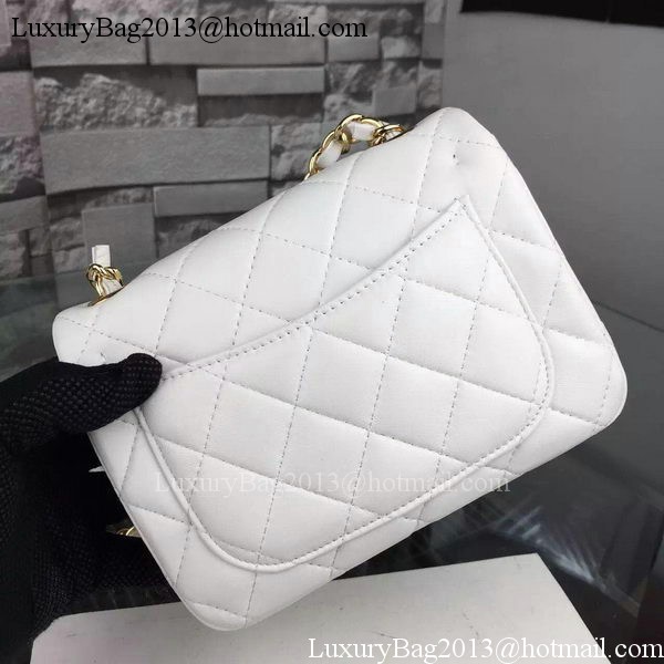 Chanel Classic Flap Bag Original Sheepskin Leather A5171 White