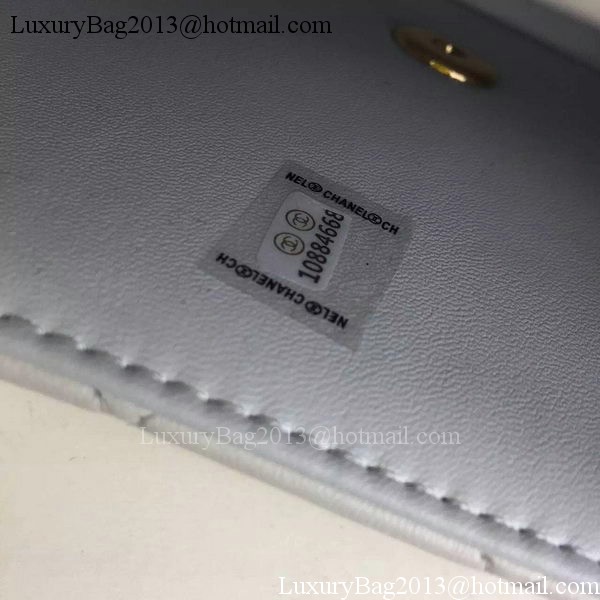 Chanel Classic Flap Bag Original Sheepskin Leather A5171 White