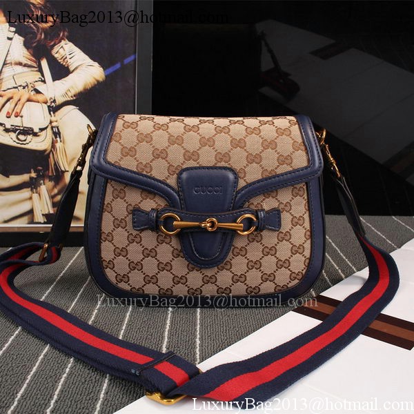 Gucci Lady Web GG Canvas Shoulder Bag 383848