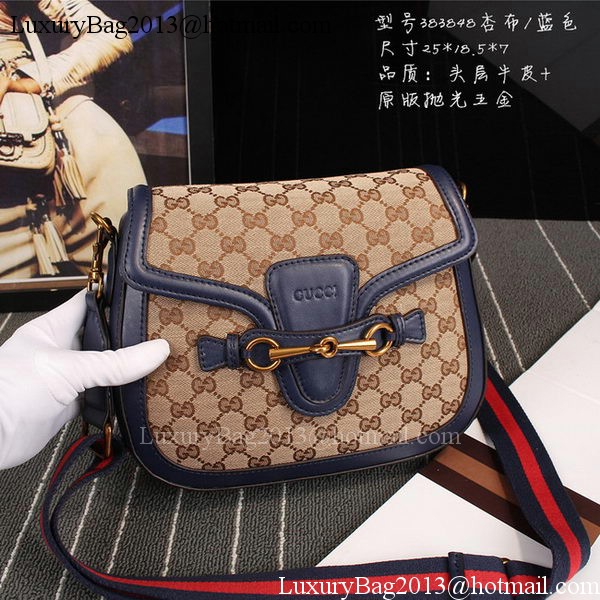 Gucci Lady Web GG Canvas Shoulder Bag 383848