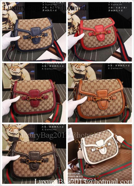 Gucci Lady Web GG Canvas Shoulder Bag 383848