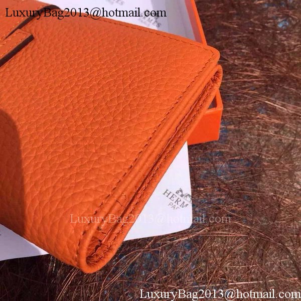 Hermes Grainy Leather Bifold Wallet H8000