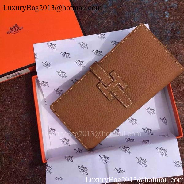 Hermes Grainy Leather Bifold Wallet H8000