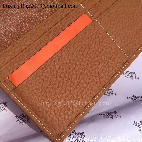 Hermes Grainy Leather Bifold Wallet H8000