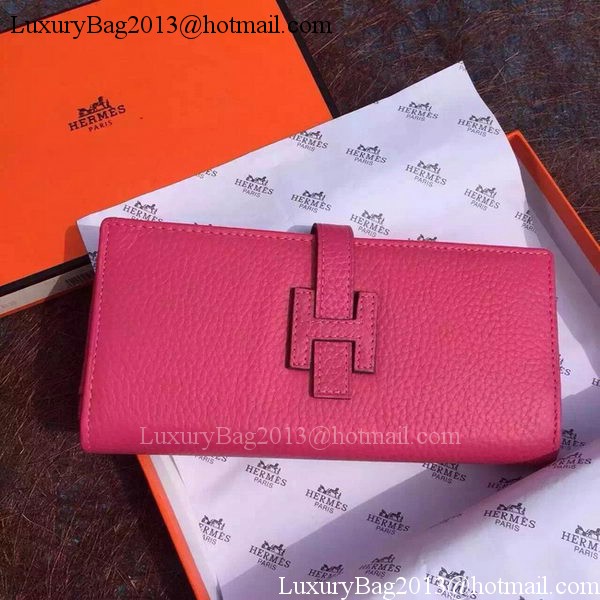 Hermes Grainy Leather Bifold Wallet H8000