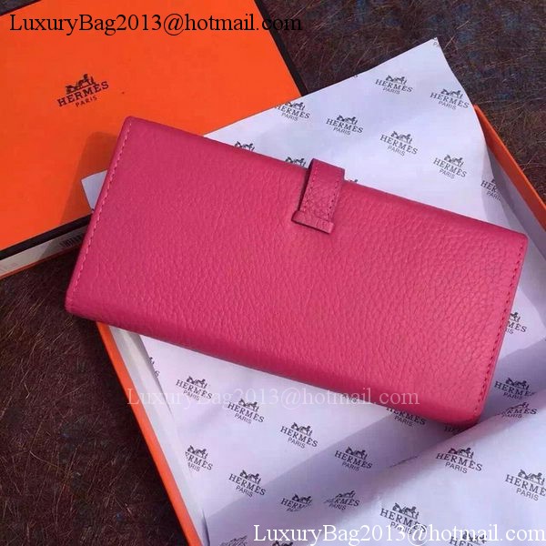 Hermes Grainy Leather Bifold Wallet H8000