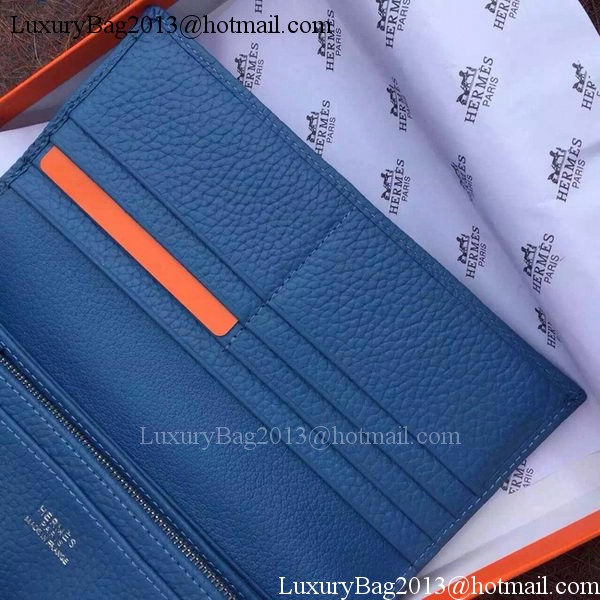 Hermes Grainy Leather Bifold Wallet H8000