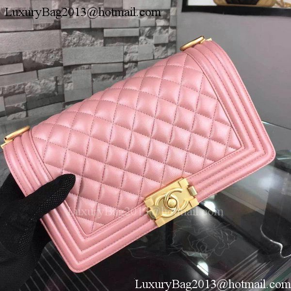 Chanel Boy Flap Shoulder Bags Fluorescence Leather A5708