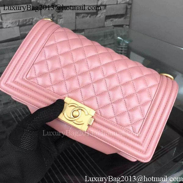 Chanel Boy Flap Shoulder Bags Fluorescence Leather A5708