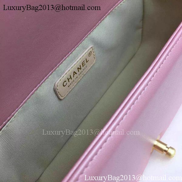 Chanel Boy Flap Shoulder Bags Fluorescence Leather A5708