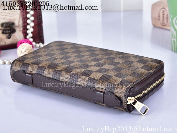 Louis Vuitton Damier Ebene Canvas ZIPPY XL WALLET N41503