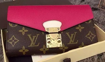 Louis Vuitton Monogram Canvas PALLAS WALLET M58414 Rose