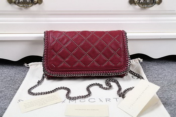 Stella McCartney Falabella PVC Cross Body Bag SMC882 Wine