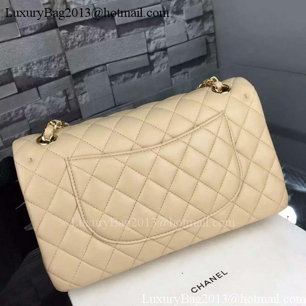 Chanel 2.55 Series Flap Bag Lambskin Leather A5024 Apricot