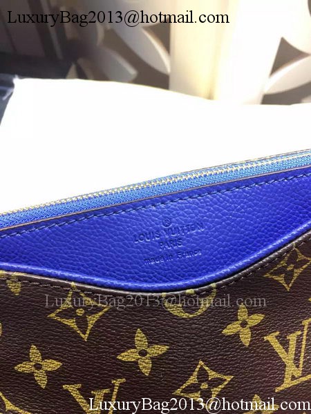 Louis Vuitton Monogram Canvas PALLAS CLUTCH M41638 Blue