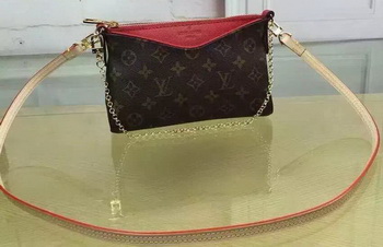 Louis Vuitton Monogram Canvas PALLAS CLUTCH M41638 Cherry