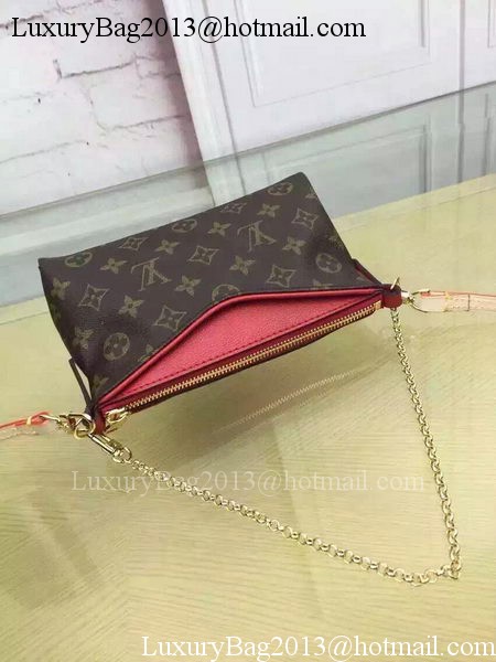 Louis Vuitton Monogram Canvas PALLAS CLUTCH M41638 Cherry