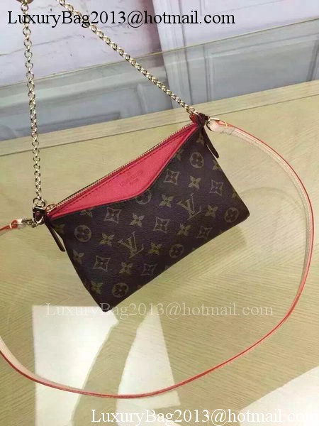 Louis Vuitton Monogram Canvas PALLAS CLUTCH M41638 Cherry