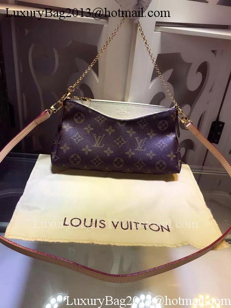 Louis Vuitton Monogram Canvas PALLAS CLUTCH M41638 OffWhite