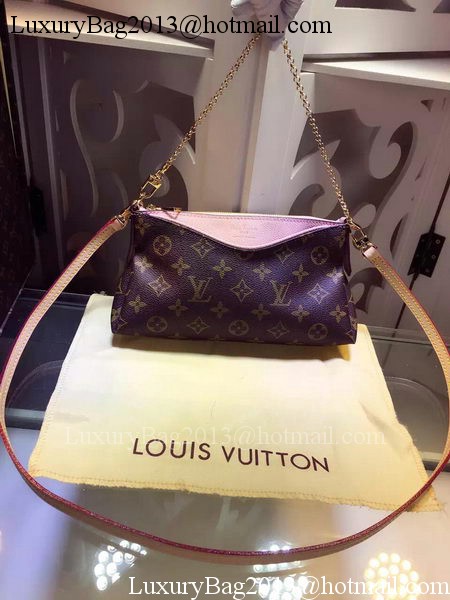 Louis Vuitton Monogram Canvas PALLAS CLUTCH M41733 Poppy