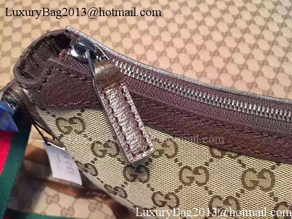 Gucci GG Plus Medium Messenger Bag 181092 Brown