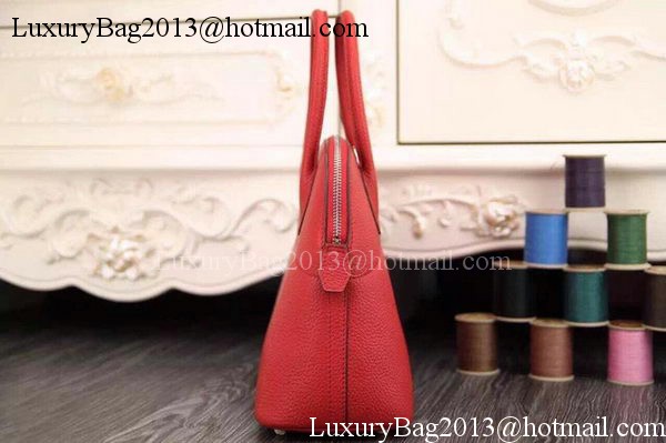 Hermes Bolide 37CM Calfskin Leather Tote Bag B1004 Red