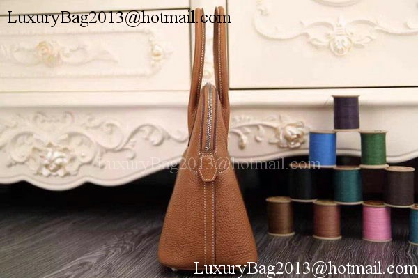 Hermes Bolide 37CM Calfskin Leather Tote Bag B1004 Wheat