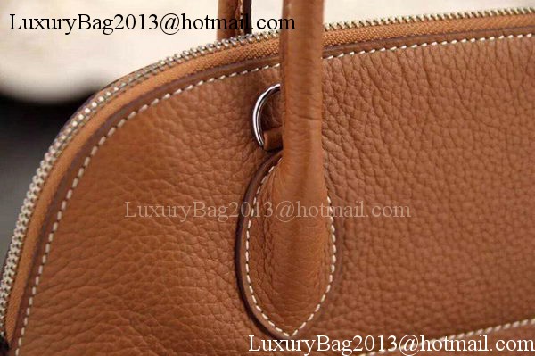 Hermes Bolide 37CM Calfskin Leather Tote Bag B1004 Wheat