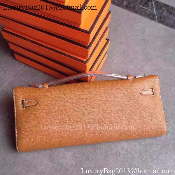 Hermes Kelly 31cm Clutch Epsom Leather KL31 Wheat