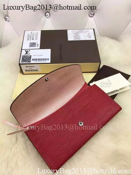 Louis Vuitton Epi Leather EMILIE WALLET M60852 Coquelicot