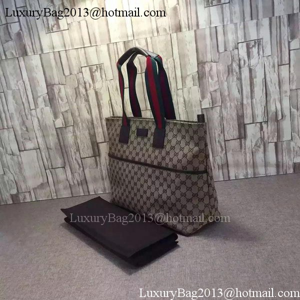 Gucci GG Plus Diaper Tote Bags 155524 Brown