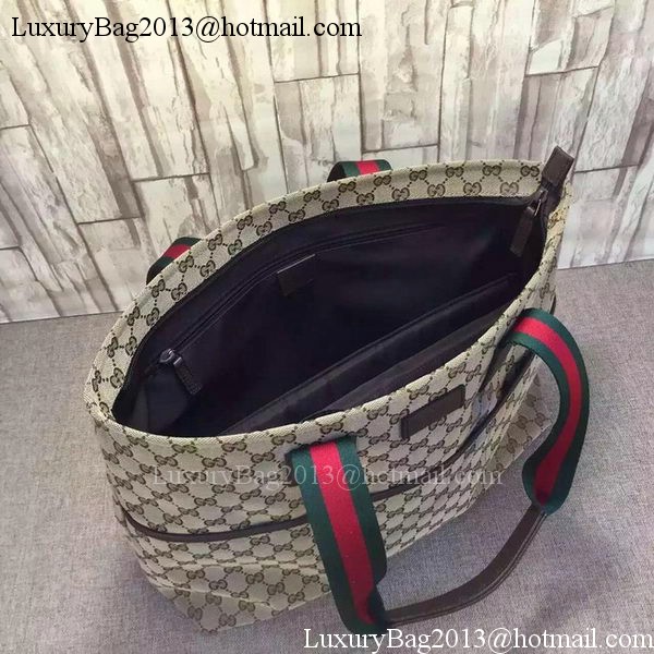 Gucci GG Plus Diaper Tote Bags 155524 Brown