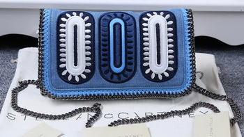 Stella McCartney Denim Cross Body Bag SM829 Blue