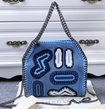 Stella McCartney Falabella Denim Bag SMC8863 Blue