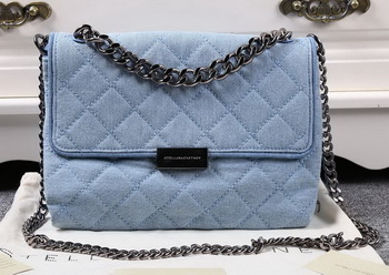 Stella McCartney QUilted Denim Cross Body Bags SMC016 Blue