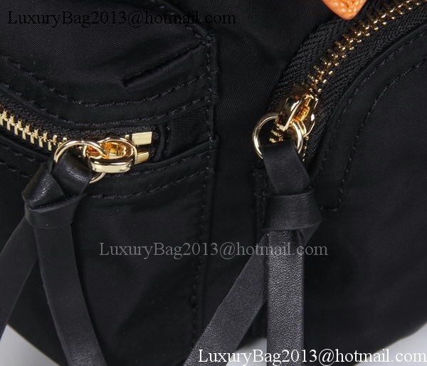 Burberry Backpack Fabric BU40166 Black&Orange