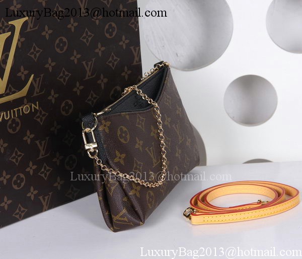 Louis Vuitton M41638  Monogram Canvas PALLAS CLUTCHES Black