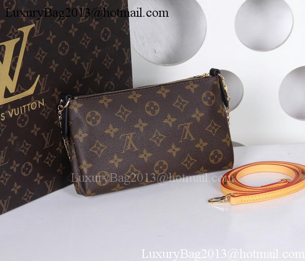 Louis Vuitton M41638  Monogram Canvas PALLAS CLUTCHES Black