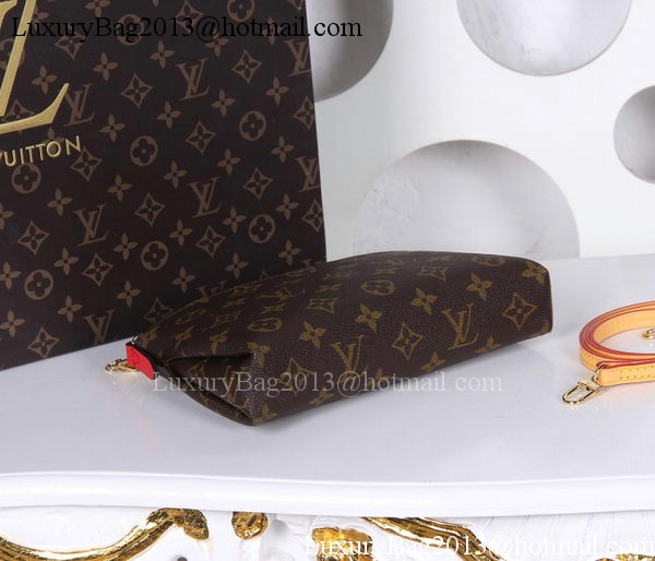 Louis Vuitton M41638  Monogram Canvas PALLAS CLUTCHES Red