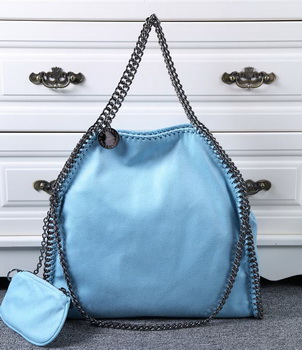 Stella McCartney Denim Tote Bag SM809 Light Blue