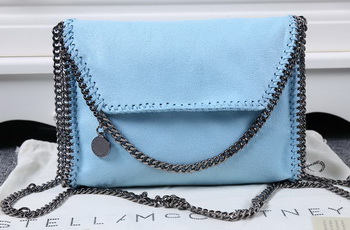 Stella McCartney Falabella PVC Cross Body Bags SM875 Light Blue