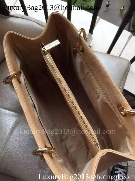 Chanel Shopper Bag Original Calfskin Leather A95021 Apricot