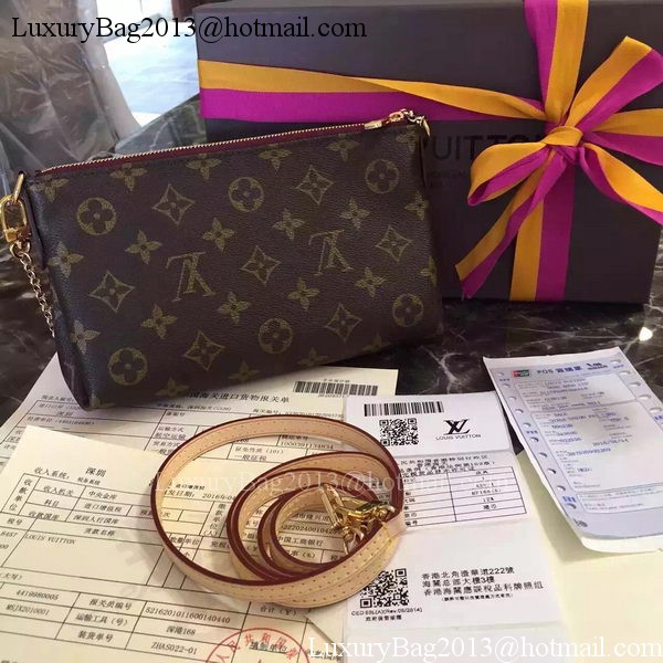 Louis Vuitton M41638 Purple Monogram Canvas PALLAS Clutch