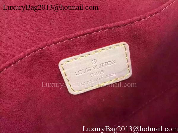 Louis Vuitton Monogram Canvas Felicie Chain Wallet M61276 Rose