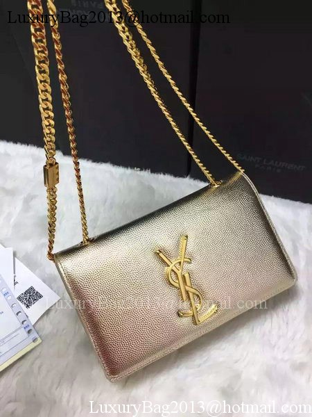 Yves Saint Laurent Cross-body Shoulder Bag Y9015 Gold