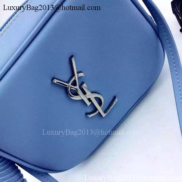 Yves Saint Laurent Monogram Blogger Bag Y16SS SKyBlue